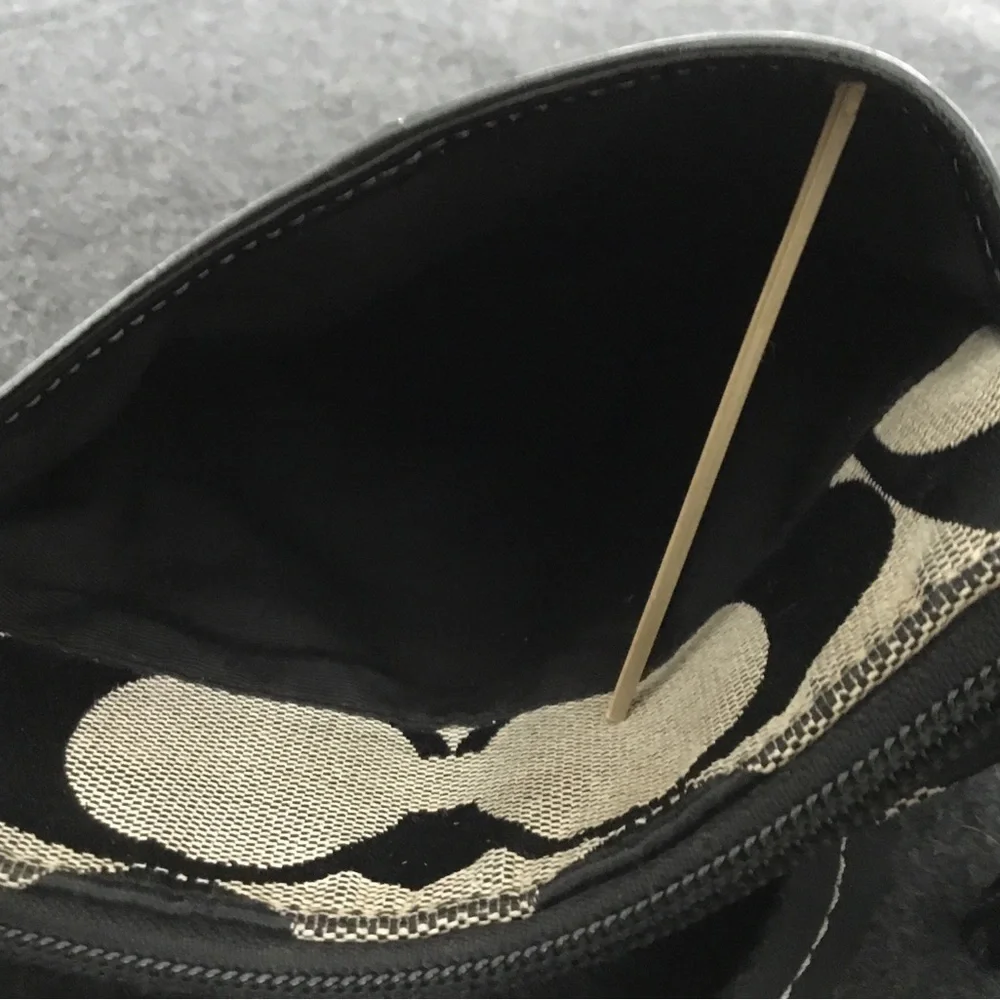 Vintage Coach Signature Logo Crossbody Messenger Bag - Picture 6 of 8